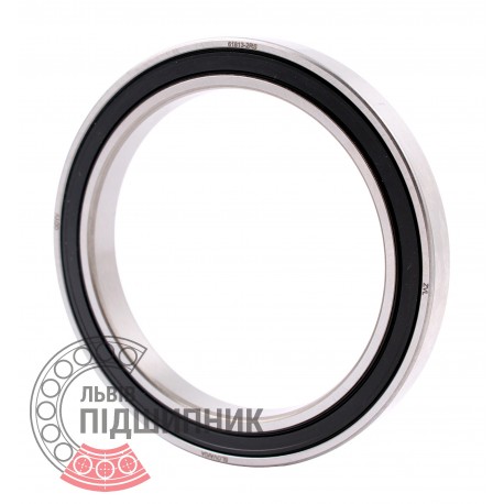 6813 2RS | 61813-2RS [ZVL] Deep groove ball bearing. Thin section.