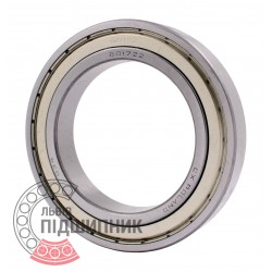 6017-2Z [CX] Deep groove sealed ball bearing