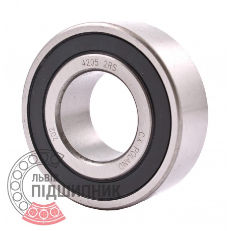 4205 2RS (4205-2RS) [CX] Angular contact ball bearing
