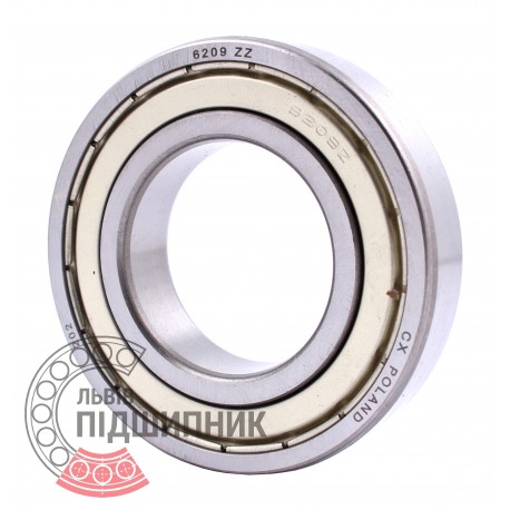 6209-2Z [CX] Deep groove sealed ball bearing