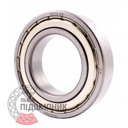 6210-2Z [CX] Deep groove sealed ball bearing