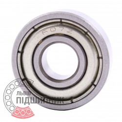 607-2Z [CX] Miniature deep groove ball bearing