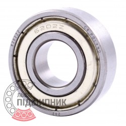 6202-2Z [CX] Deep groove sealed ball bearing