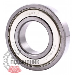 6207-2Z [CX] Deep groove sealed ball bearing