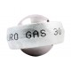 GAS 30 (GAS30) [Fluro] Rod end with male thread