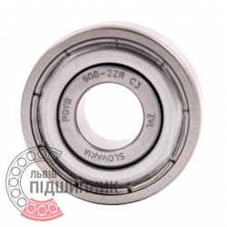 608-2ZR C3 [ZVL] Miniature deep groove ball bearing