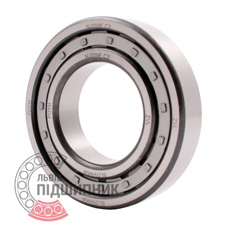 NJ209Е C3 [ZVL] Cylindrical roller bearing