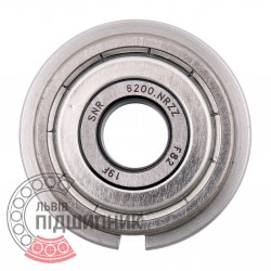 6200.NR.ZZ [SNR] Deep groove sealed ball bearing