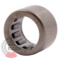 HK 0808 [SKF] Игольчатый роликоподшипник с одним наружным штампованным кольцом