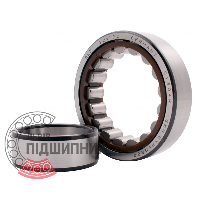 Bearing NU 2211 ECP/C3 DIN 5412-1 [SKF] Cylindrical roller bearing