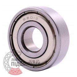 6201-Z [CPR] Deep groove ball bearing closure on one side