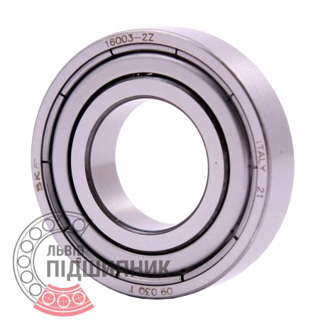 16003-2Z [SKF] Deep groove sealed ball bearing