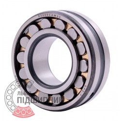 22205CAW33 | 3505Н [SPZ, Samara] Spherical roller bearing