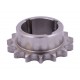 Taper bore sprocket Z15 for roller chain 08B-1, pitch 12.7mm and taper buch TB 1008