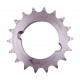 Taper bore sprocket Z18 for roller chain 08B-1, pitch 12.7mm and taper buch TB 1210