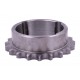 Taper bore sprocket Z20 for roller chain 08B-1, pitch 12.7mm and taper buch TB 1610