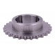 Taper bore sprocket Z27 for roller chain 10B-1, pitch 15.875mm and taper buch TB 2012