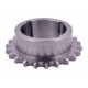 Taper bore sprocket Z23 for roller chain 12B-1, pitch 19.05mm and taper buch TB 2517