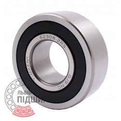 62308 2RS [Timken] Deep groove sealed ball bearing