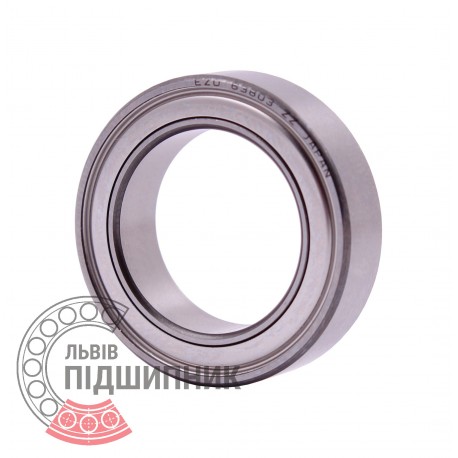 63803ZZ [EZO] Deep groove ball bearing. Extra thin metric series.