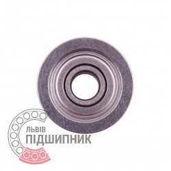 F603HZZ | F-603.H.ZZ [EZO] Metric flanged miniature ball bearing
