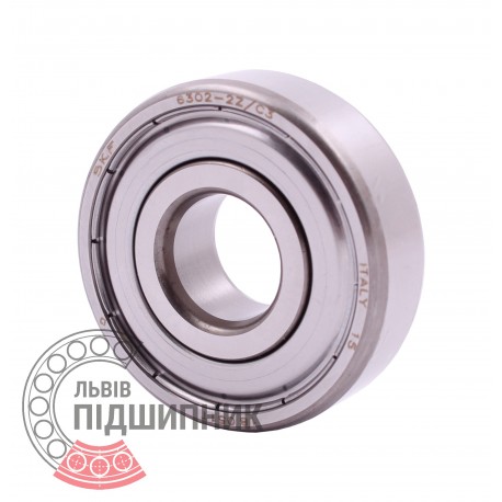 6302-2Z/C3 [SKF] Deep groove sealed ball bearing