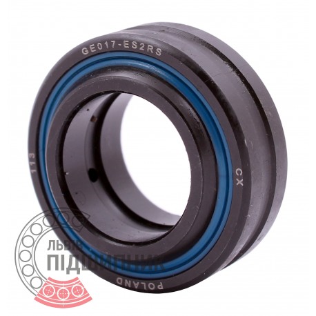 GE17E-2RS | GE17ES-2RS | GE17DO-2RS [CX] Radial spherical plain bearing