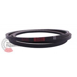 XPZ 875LW [Bando] Narrow Cogged V-Belt 888LAx837LI - Profile 9.5x8mm