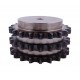 Sprocket Triplex Z21 [XMPOWER] for 16B-3 roller chain, pitch - 25.4mm with hub for bore fitting