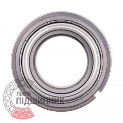 6007ZZNR/2AS [NTN] Sealed ball bearing with snap ring groove on outer ring