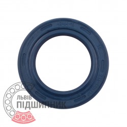 42x64x10 BASLRDX7 | 201-1005034-B3 [Kremenchukgumotechnika] Oil seal of the primary gear shaft YaMZ (blue)
