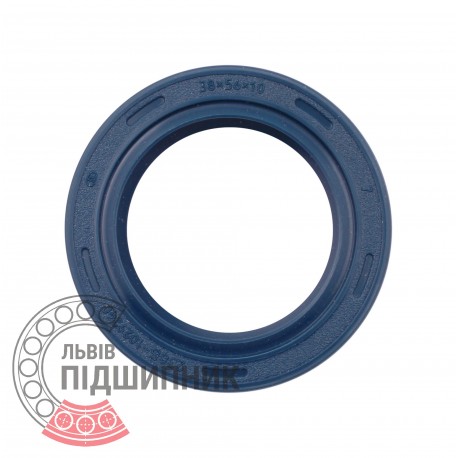 38x56x10 BASLX7 | 238B-1029240 [Kremenchukgumotechnika] Oil seal of fuel pump drive blue