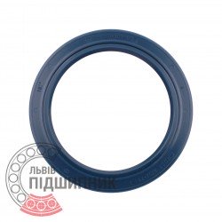 80x105x10 BASLX7 | GOST 8752-79 [Kremenchukgumotechnika] Oil seal (MAZ 4370, URAL 5323, KAMAZ-6520) blue
