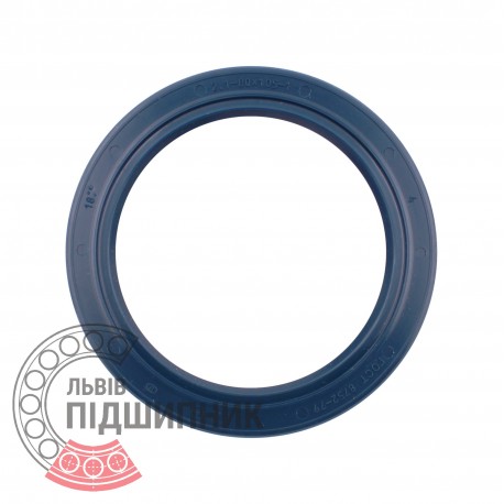 80x105x10 BASLX7 | GOST 8752-79 [Kremenchukgumotechnika] Oil seal (MAZ 4370, URAL 5323, KAMAZ-6520) blue