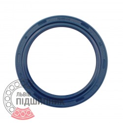 70x90x10 BASLX7 | DIN 3760 [Kremenchukgumotechnika] Oil seal (CLASS, New Holland) blue