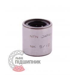 NK5/10T2 [NTN] Игольчатый роликоподшипник без внутреннего кольца