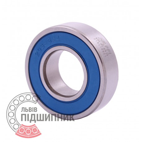 6203-2RS 3/4'' C3 [PFI] Deep groove ball bearing