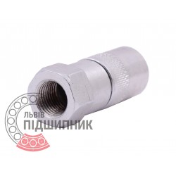 DIN 1283 M10x1 [CZ] Grease coupler chuck 4-jawed