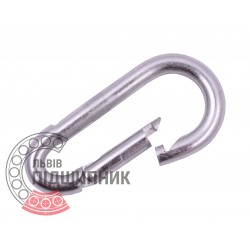 8-80 DIN 5299 C Carabine without eye (galvanized)