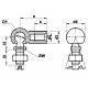 DIN71802 - CS19 -M14x1.5 LH Winkelgelenk