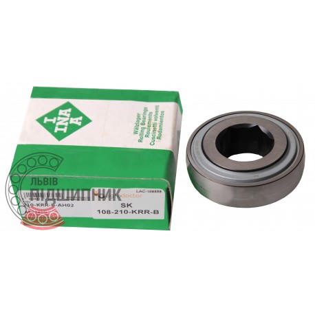 Self-aligning deep groove ball bearing AE42880 John Deere - [INA]