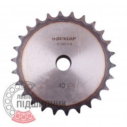 Kettenrad 08B-2 - Teilung 12.7mm, Z - 26 [Dunlop]