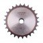 Sprocket Z26 [Dunlop] for 08B-2 Duplex roller chain, pitch - 12.7mm, with hub for bore fitting