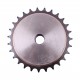 Sprocket Duplex Z27 [Dunlop] for 08B-2 roller chain, pitch - 12.7mm with hub for bore fitting