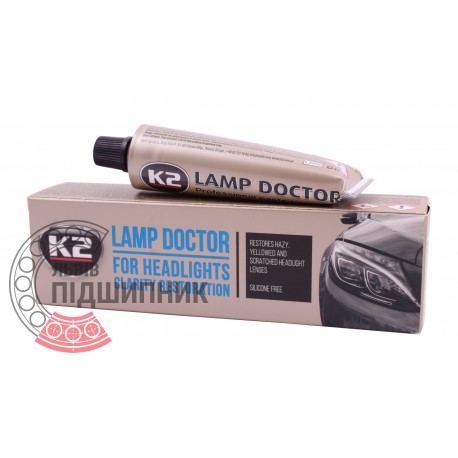 Headlight restorer polish K2 Lamp Doctor, 60 g