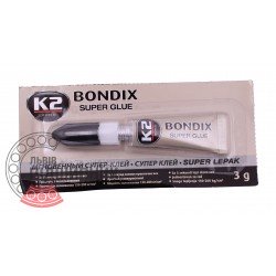 Супер клей K2 Bondix, 3 гр