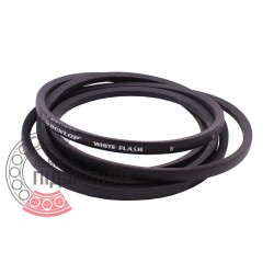 B-4160 [Dunlop White] Classic V-Belt B4160 Lw/17x11-4117Li