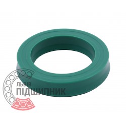 24x32x4 PU UNS/T20/K21/TTU green - U-type Hydraulic Seal