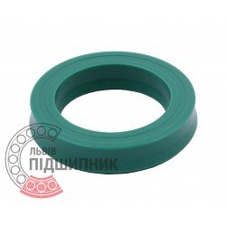 25x33x6 PU UNS/T20/K21/TTU green - U-type Hydraulic Seal
