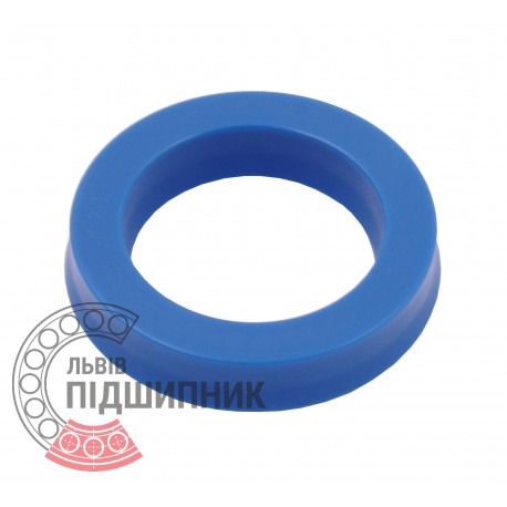 35x50x10 PU UNS/T20/K21/TTU синий - П-образная гидравлическая воротниковая манжета